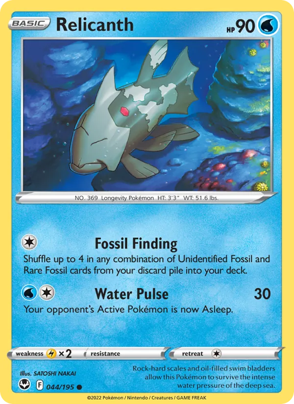 Relicanth #44/195