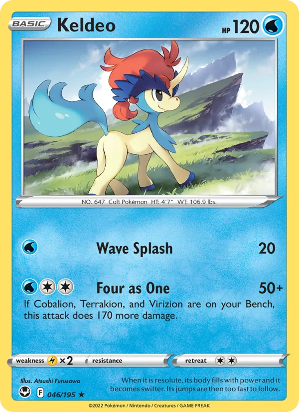 Keldeo #46/195