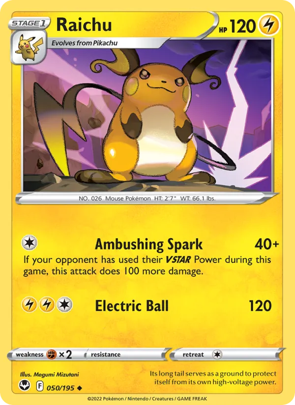 Raichu #50/195