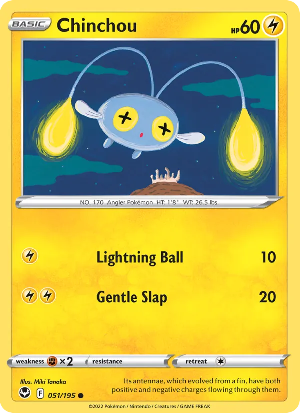 Chinchou #51/195