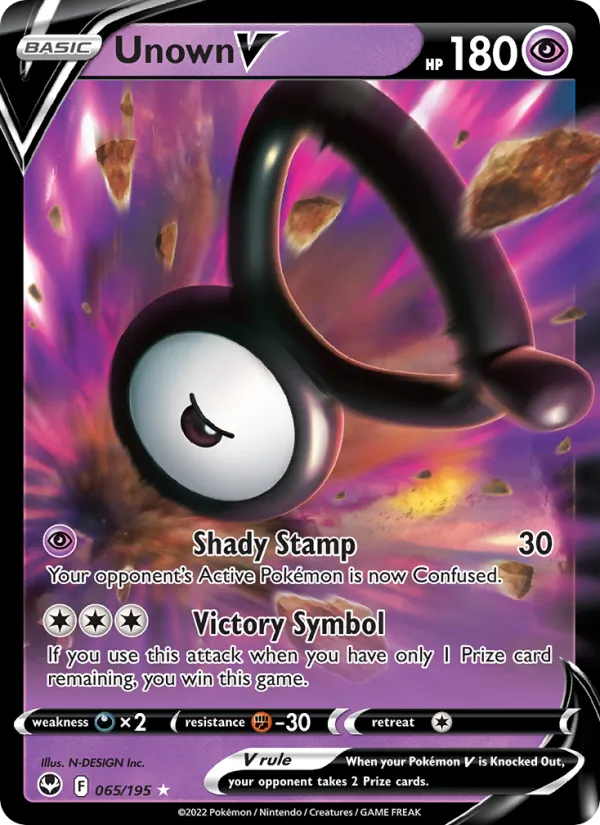 Unown V #65/195