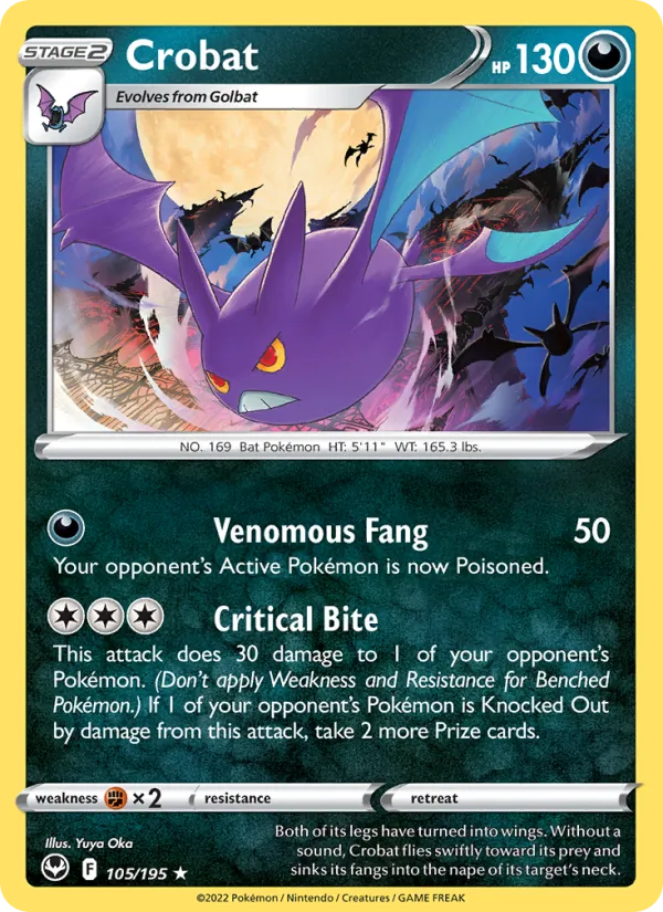 Crobat #105/195