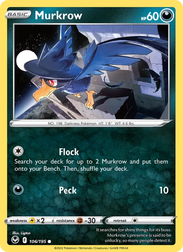 Murkrow #106/195