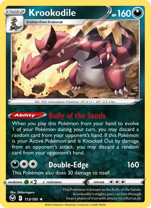 Krookodile #113/195