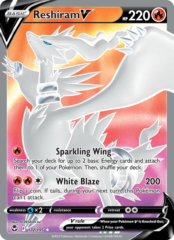 Reshiram V #172/195