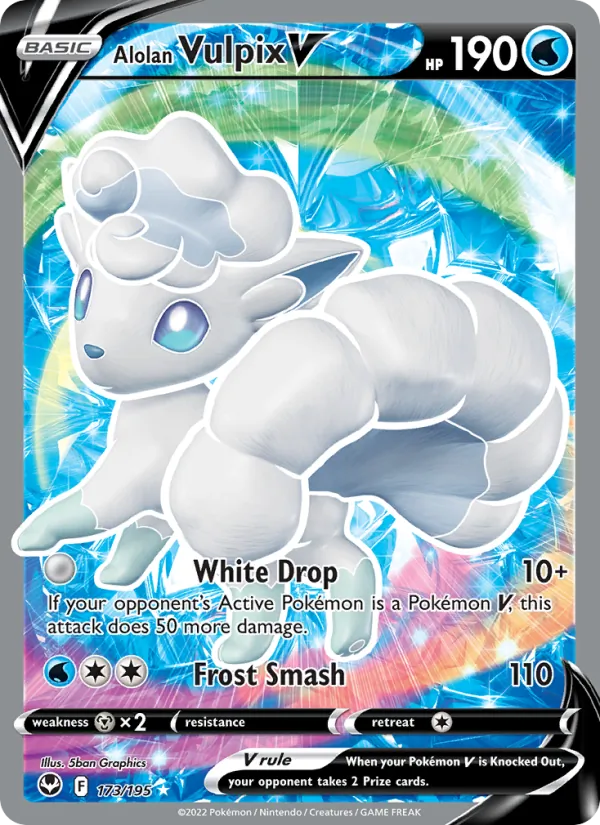 Alolan Vulpix V #173/195