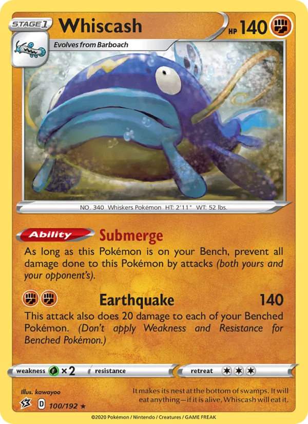 Whiscash #100/192