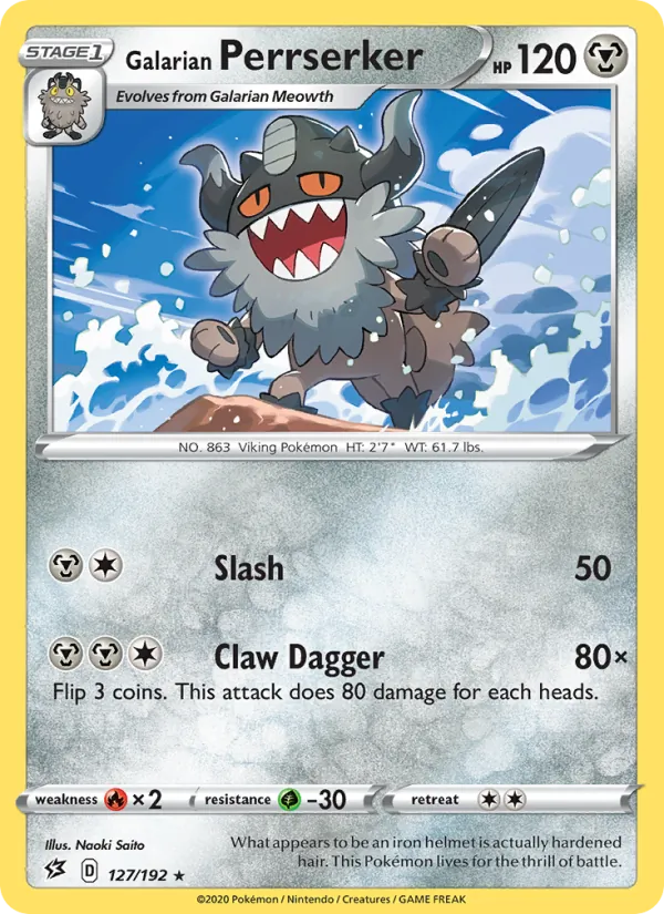 Galarian Perrserker #127/192