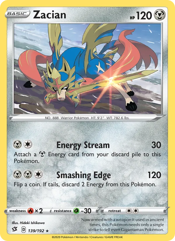 Zacian #139/192