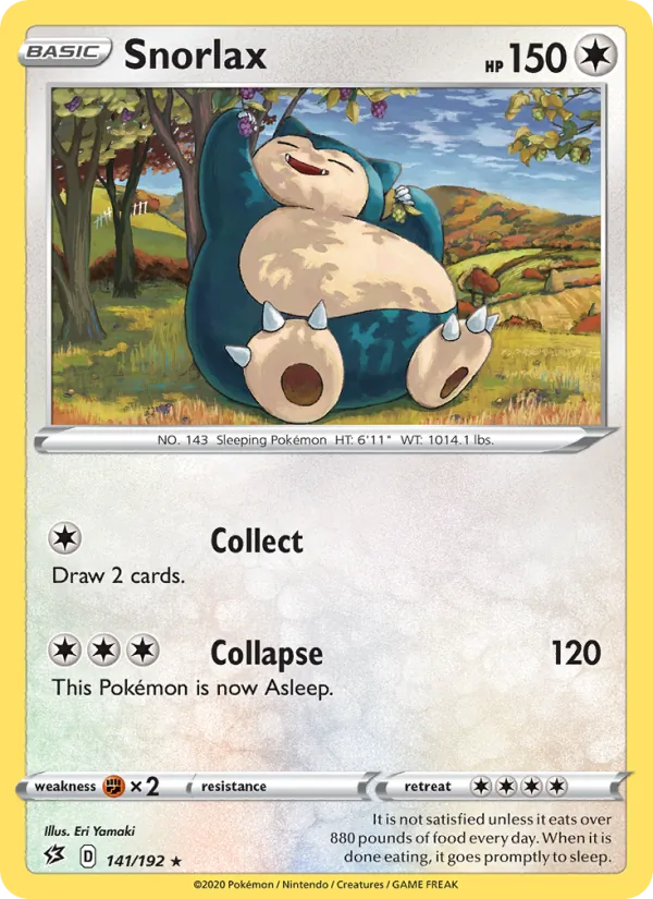 Snorlax #141/192