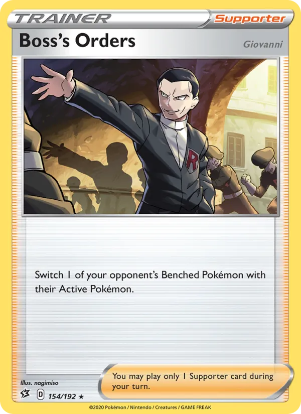 Boss's Orders (Giovanni) #154/192