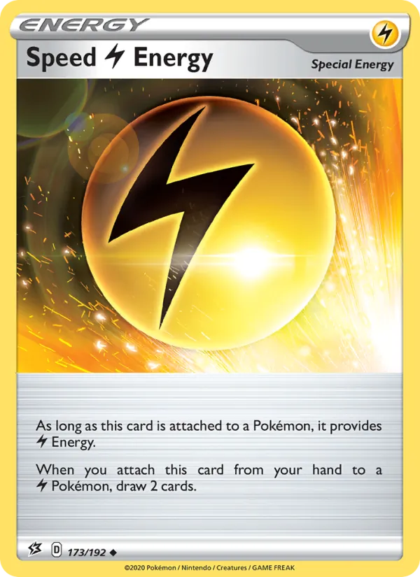 Speed Lightning Energy #173/192