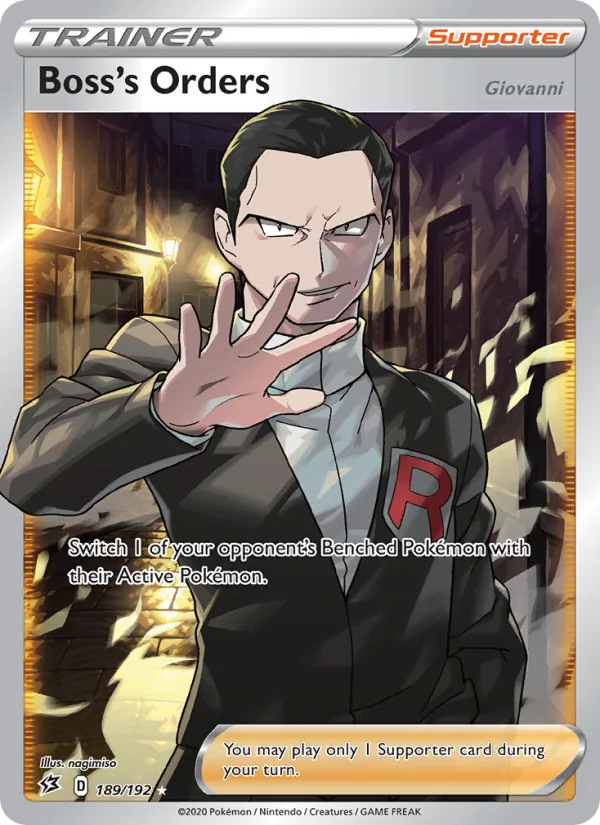 Boss's Orders (Giovanni) #189/192
