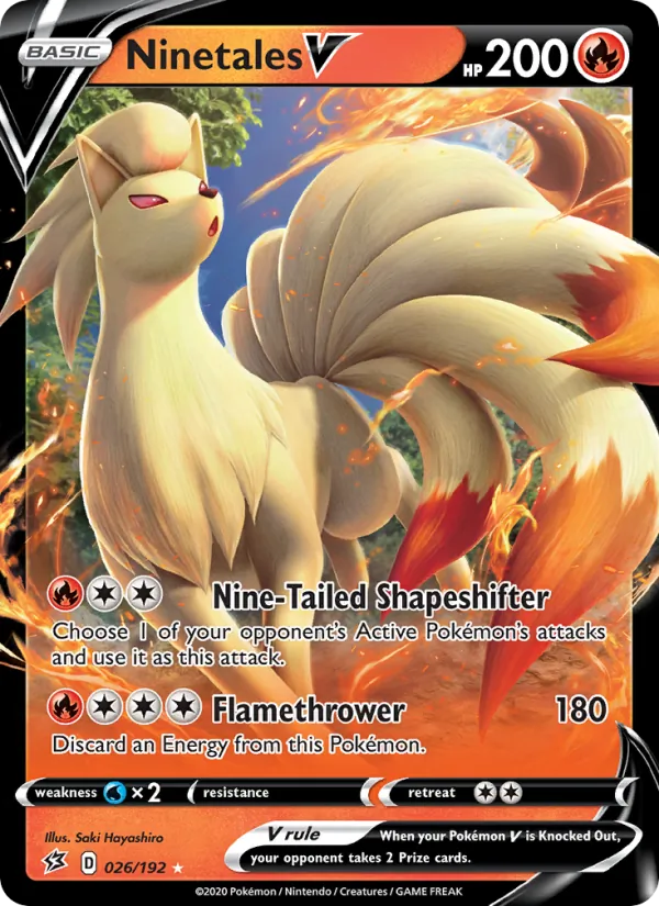 Ninetales V #26/192