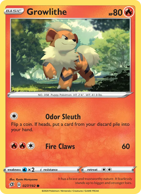 Growlithe #27/192