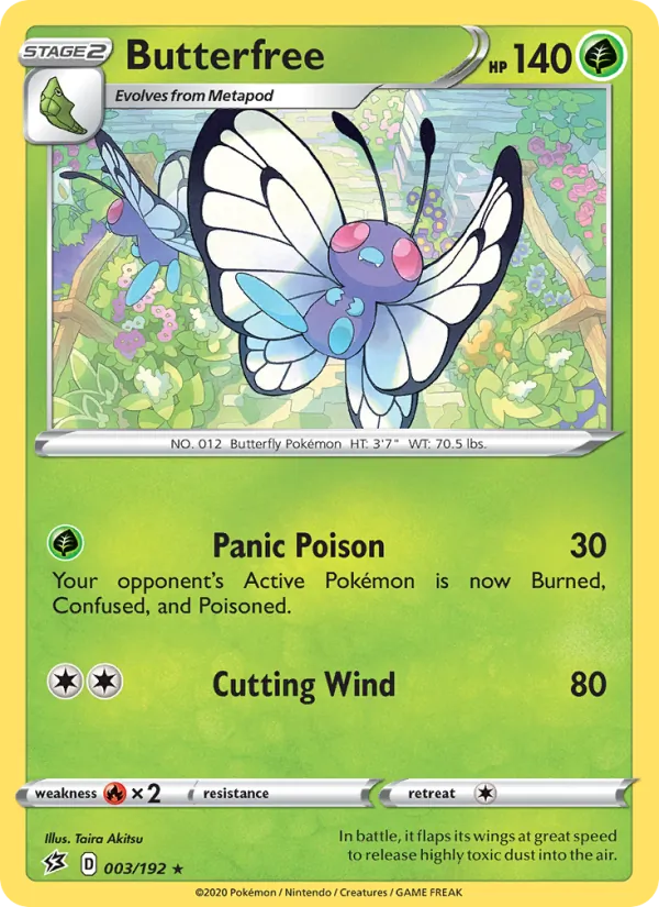 Butterfree #3/192