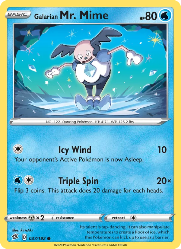 Galarian Mr. Mime #37/192