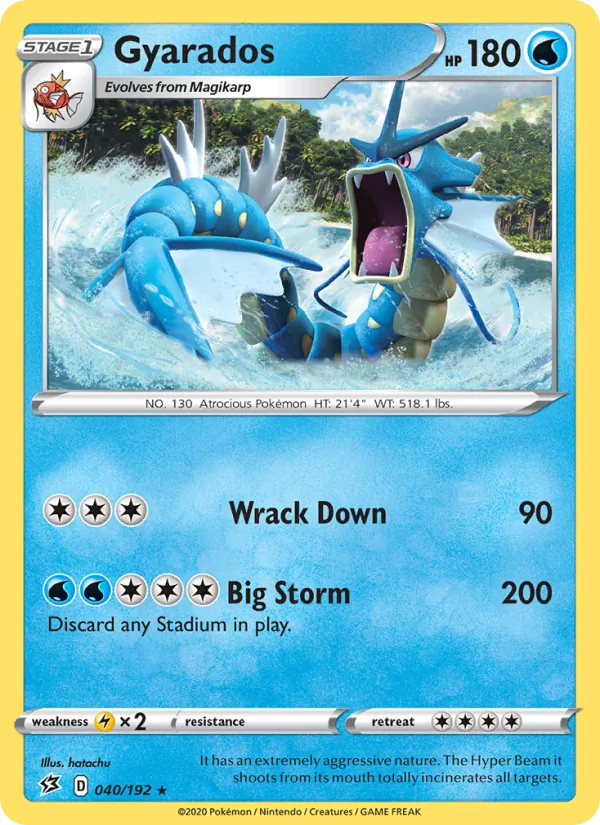 Gyarados #40/192