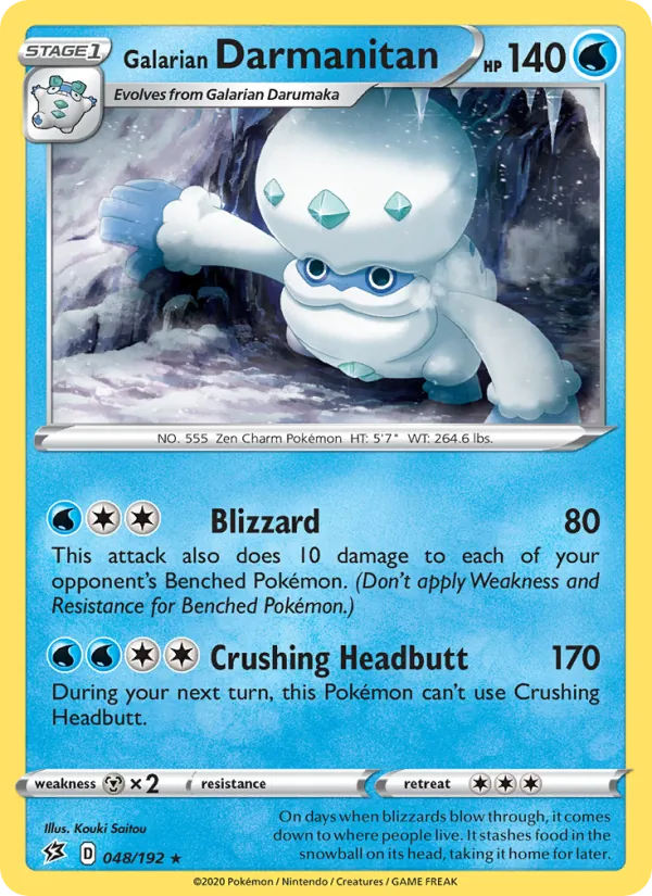 Galarian Darmanitan #48/192