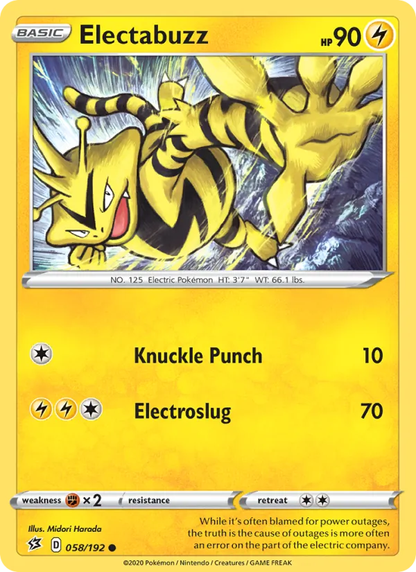 Electabuzz #58/192