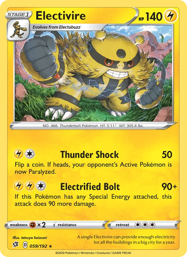Electivire #59/192
