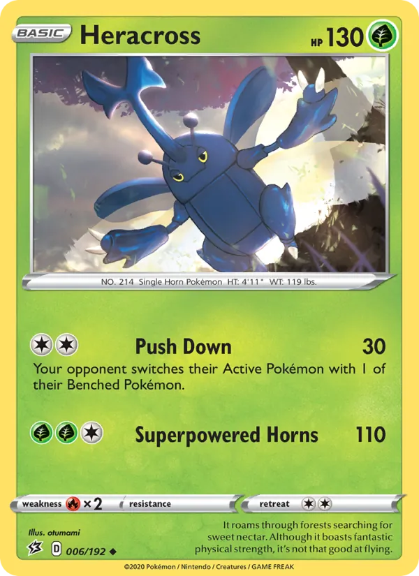Heracross #6/192
