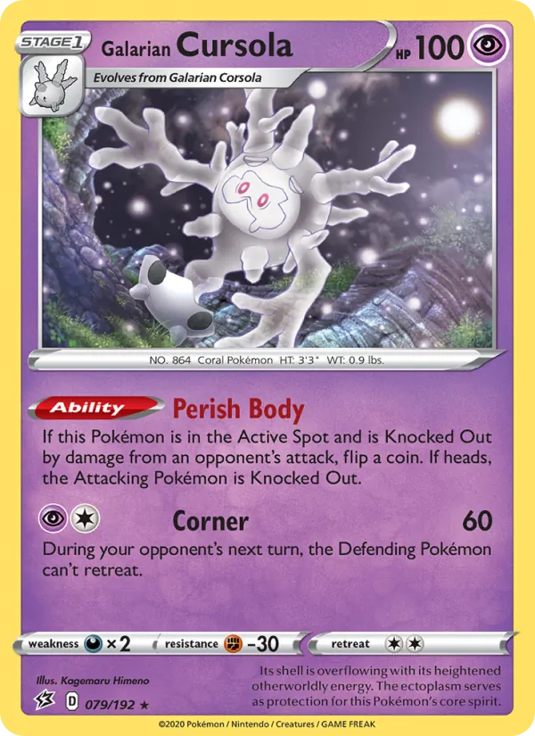 Galarian Cursola #79/192