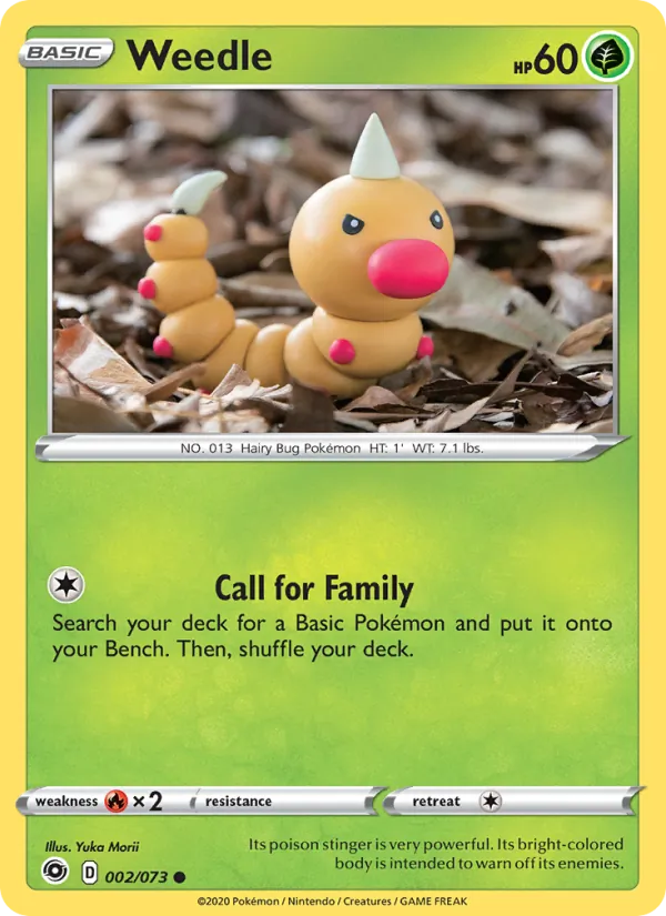 Weedle #2/73