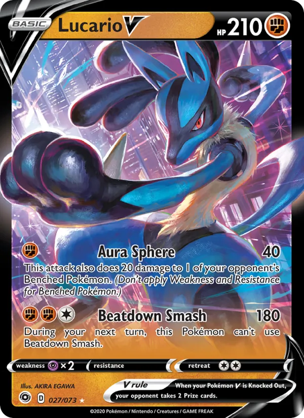 Lucario V #27/73