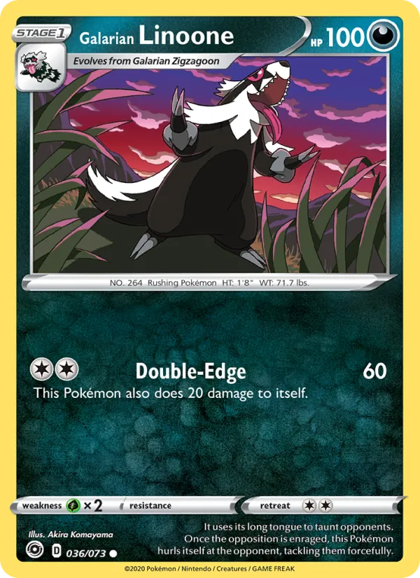 Galarian Linoone #36/73