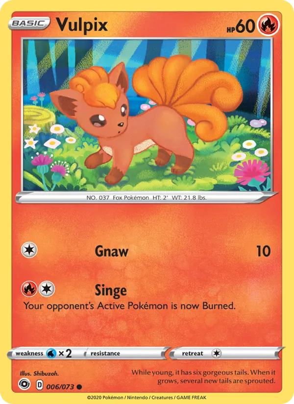 Vulpix #6/73