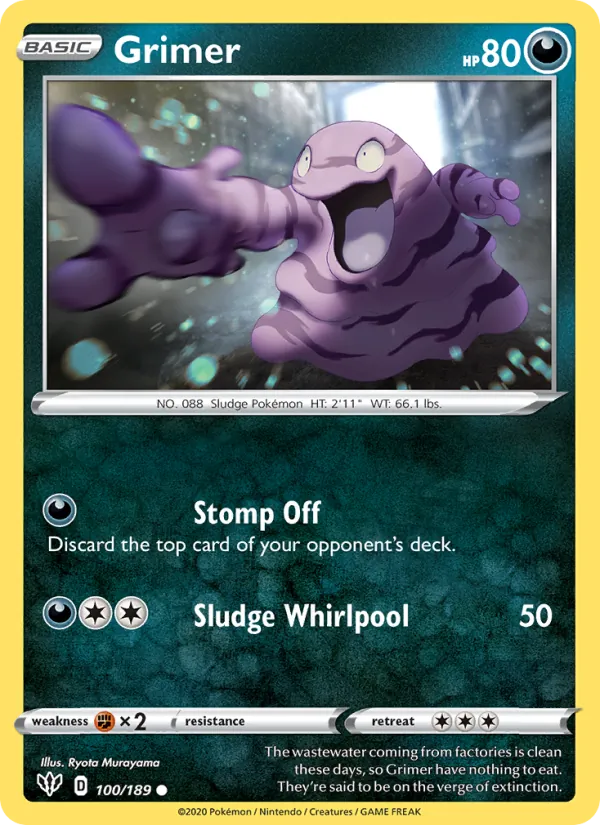Grimer #100/189