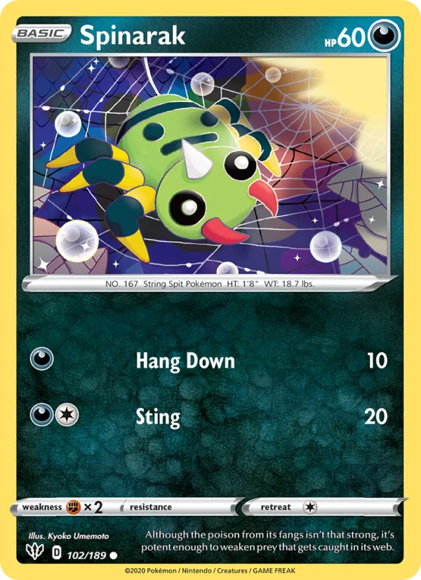 Spinarak #102/189