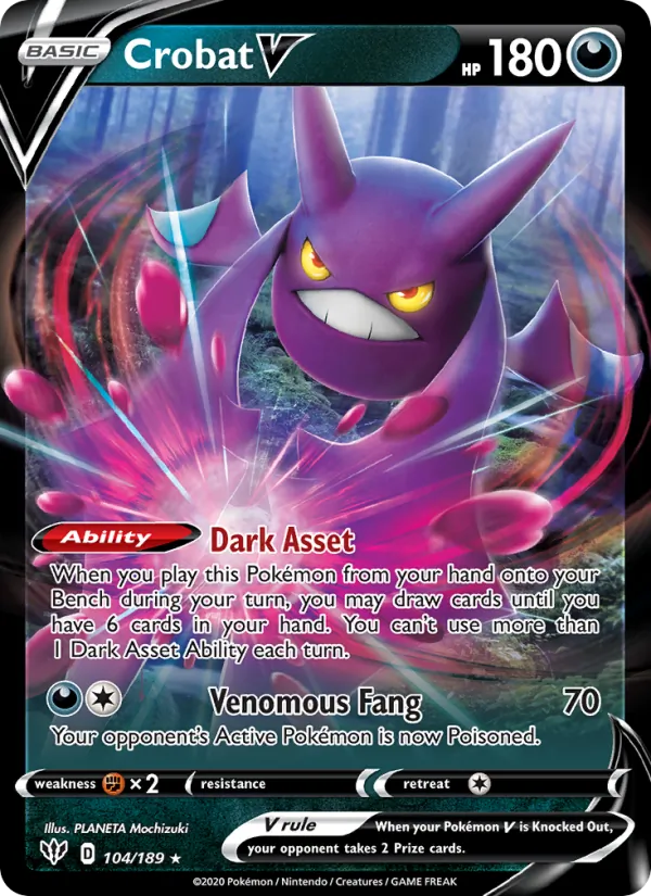 Crobat V #104/189
