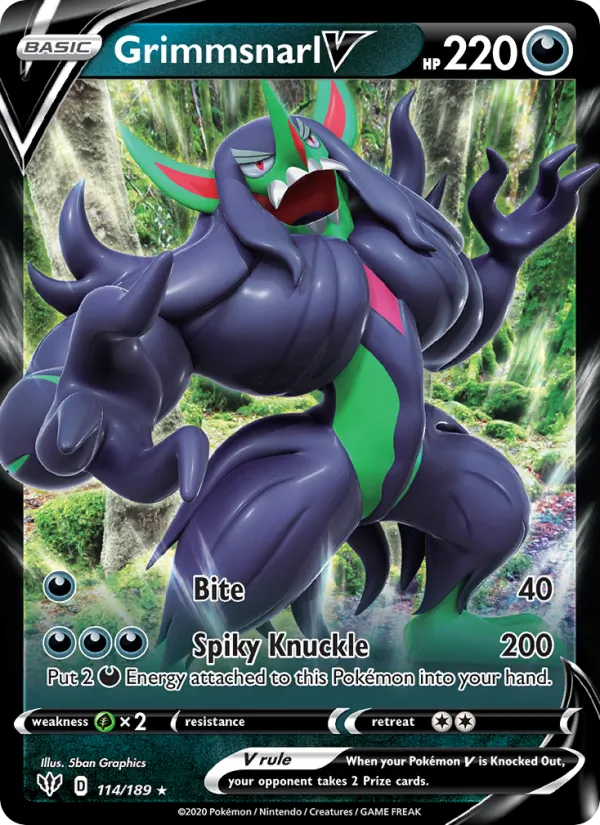 Grimmsnarl V #114/189