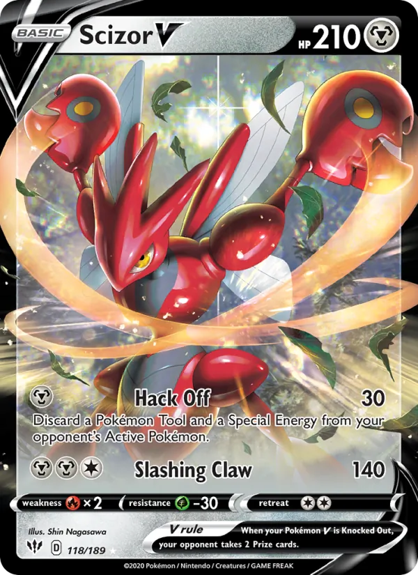 Scizor V #118/189