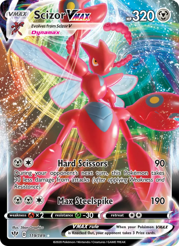 Scizor VMAX #119/189