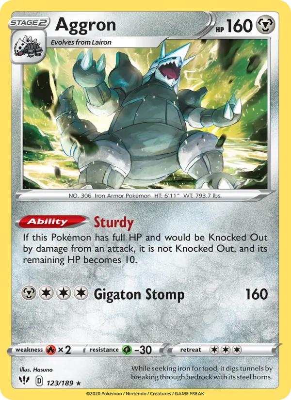 Aggron #123/189