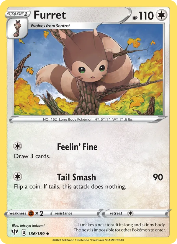 Furret #136/189