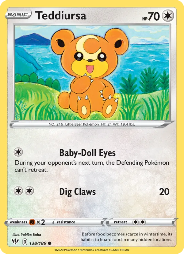 Teddiursa #138/189