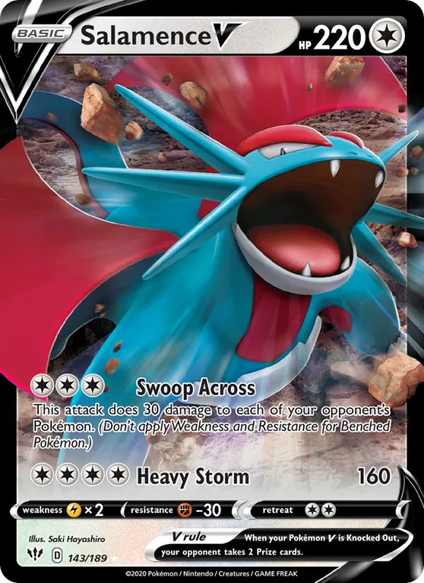 Salamence V #143/189