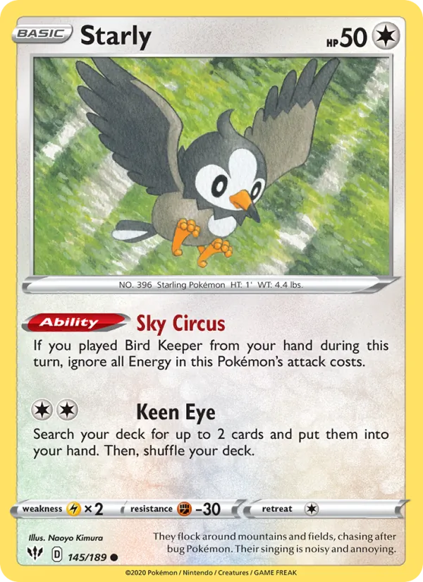 Starly #145/189