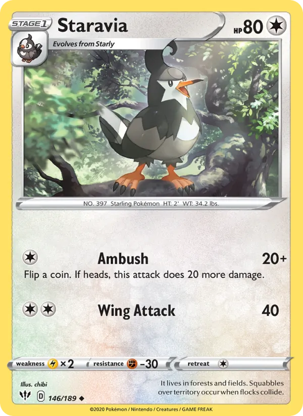 Staravia #146/189