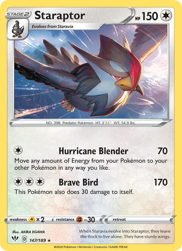 Staraptor #147/189