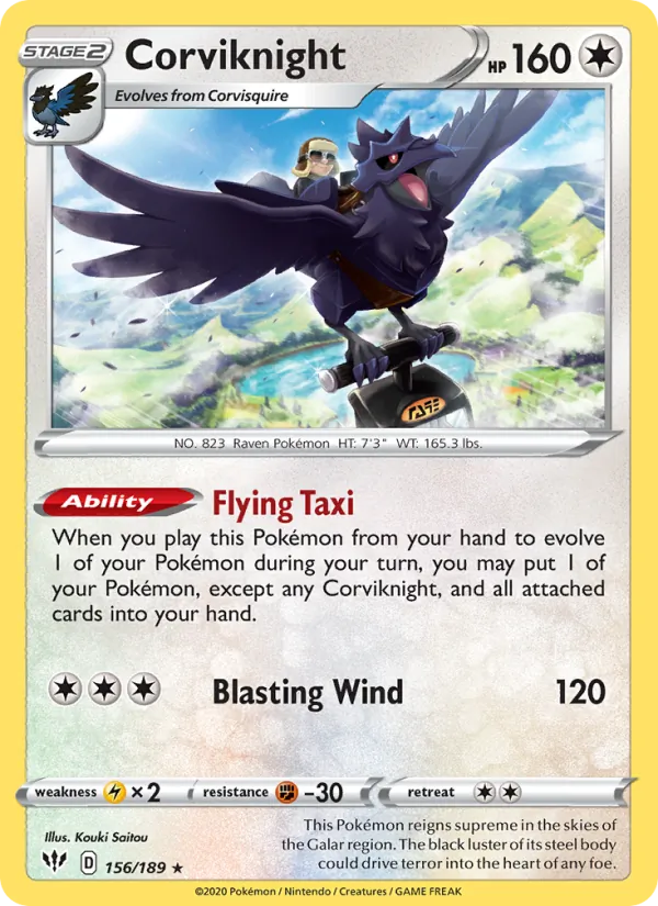 Corviknight #156/189