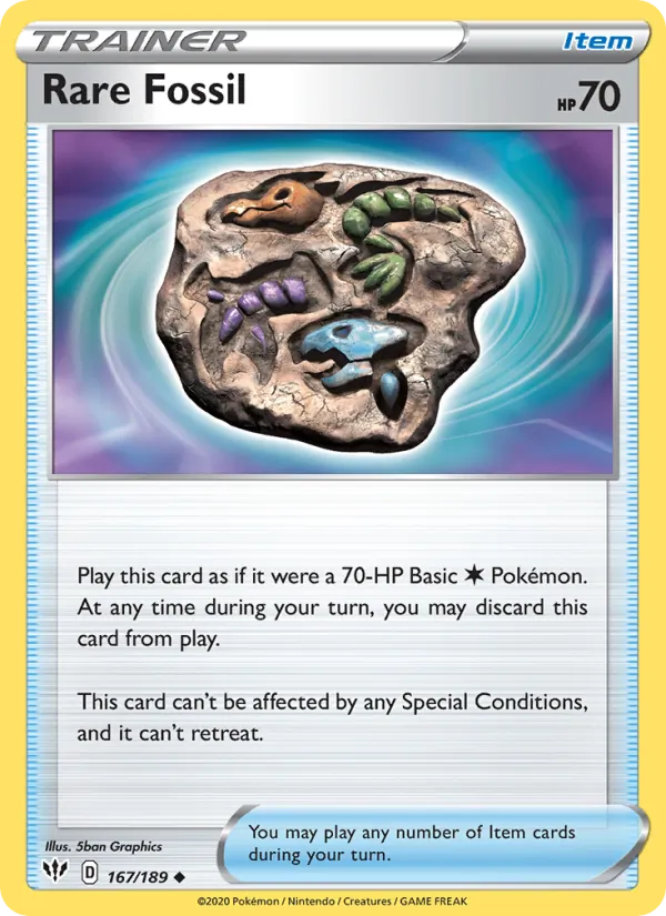 Rare Fossil #167/189