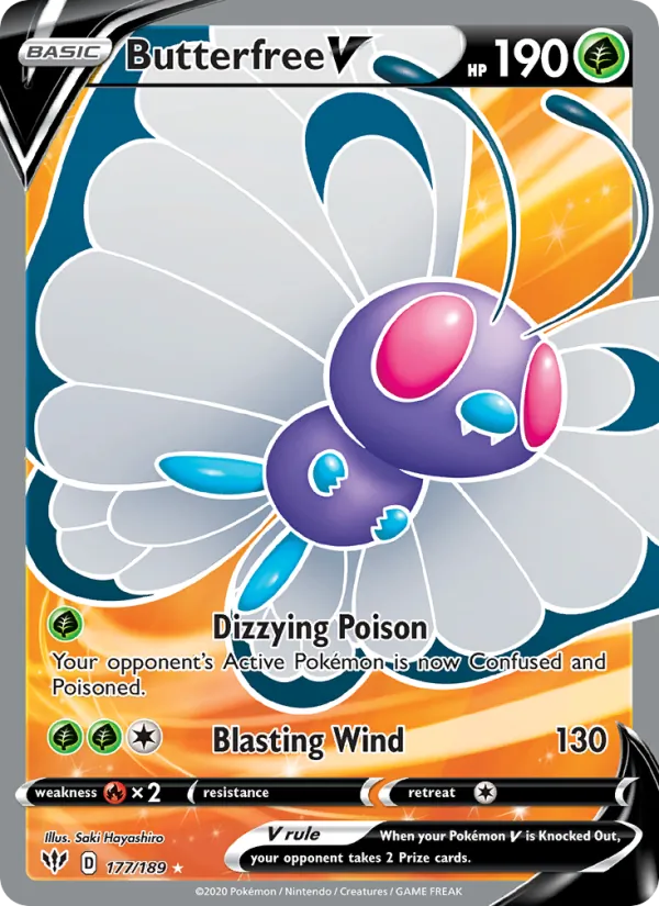 Butterfree V #177/189
