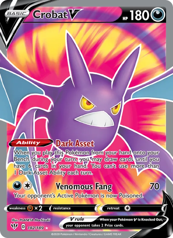 Crobat V #182/189
