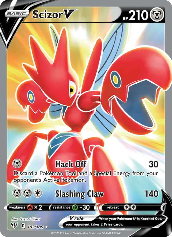 Scizor V #183/189