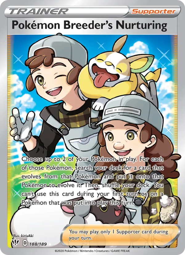Pokémon Breeder's Nurturing #188/189